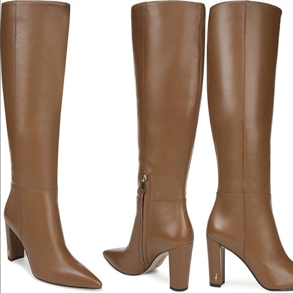 Sam Edelman Shoes - SAM EDELMAN RAAKEL LEATHER KNEE BOOT